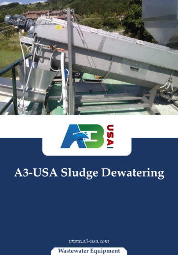Image of A3 sludge screw press brochure