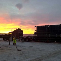 Image of an A3 Modular Packaged MBR in Bakken Oilfield